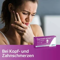 Naproxen axicur® 250 mg Tabletten, 20 St