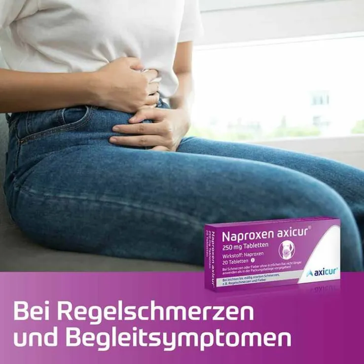 Naproxen axicur® 250 mg Tabletten, 20 St