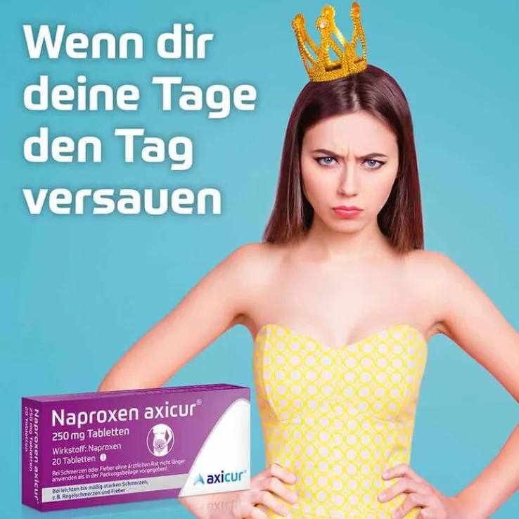 Naproxen axicur® 250 mg Tabletten, 10 St