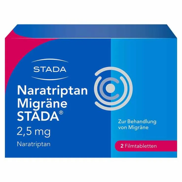 Naratriptan Migräne STADA® 2,5 mg Filmtabletten, 2 St