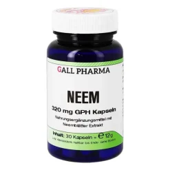 Neem 320 mg GPH Kapseln, 30 St