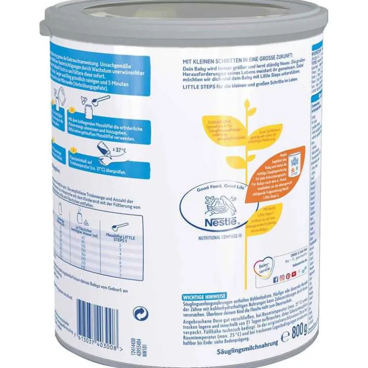 Nestle Little Steps 1 Pulver, 800 g