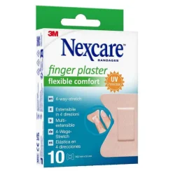 Nexcare Fingerpflaster comfort flexible 6x10cm, 10 St
