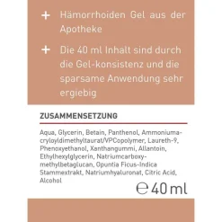 N1 Hämorrhoiden Gel, 40 ml