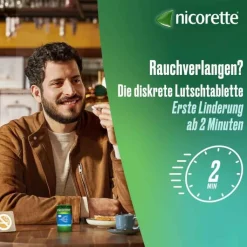 nicorette Lutschtabletten, 4 mg Nikotin, 80 St