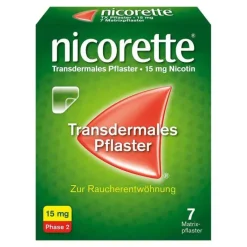 nicorette Nikotinpflaster, 15 mg Nikotin, 7 St