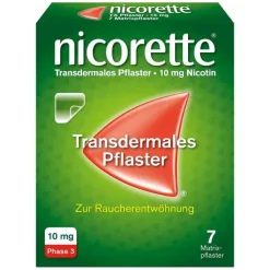 nicorette Nikotinpflaster, 10 mg Nikotin, 7 St