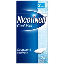 NICOTINELL Kaugummi 2 mg Cool Mint (Minz-Geschmack), 24 St