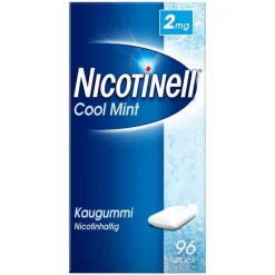 NICOTINELL Kaugummi 2 mg Cool Mint (Minz-Geschmack), 96 St