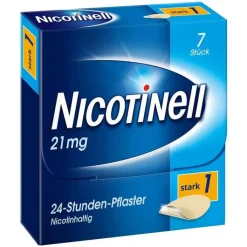 NICOTINELL 21 mg / 24-Stunden-Nikotinpflaster, Pflasterstärke Stark (1), 7 St
