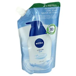 NIVEA Flüssigseife Creme Soft Nachfüllbeutel, 500 ml