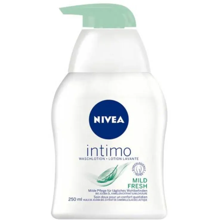 NIVEA Intimo Waschlotion mit Pumpe, 250 ml