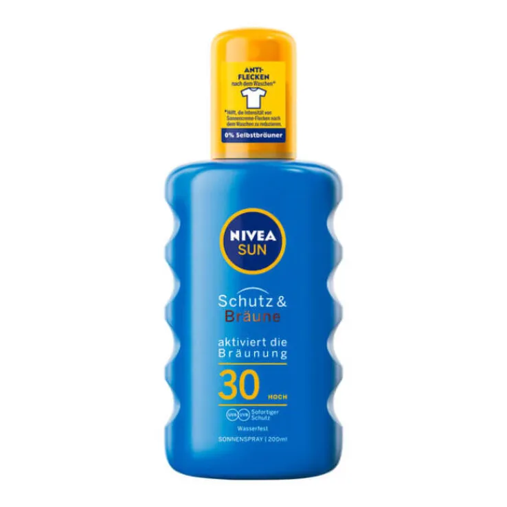 NIVEA Sun Protect & Bronze Spray LSF 30, 200 ml