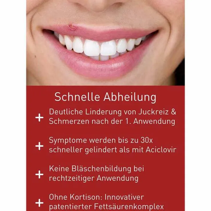N1 Lippenherpes Creme, Packungsgröße 4 g, 2 g
