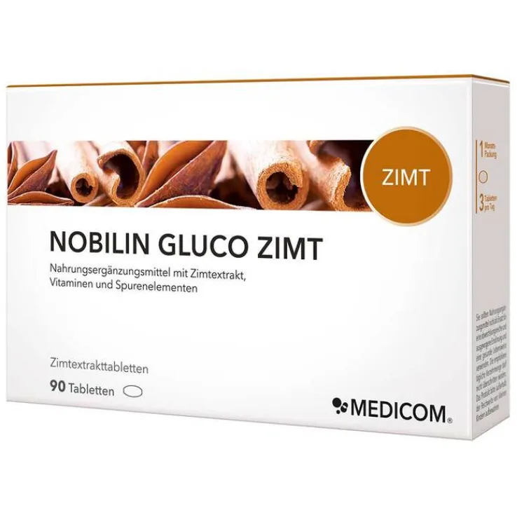 Nobilin Gluco Zimt Tabletten, 90 St