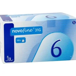 Novofine 6 mm Kanülen 31 G Cpc, 100 St