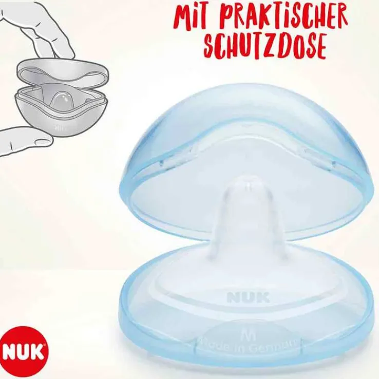 NUK Brusthütchen Größe M, 2 St