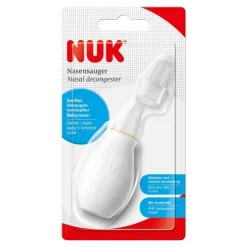 NUK Nasensauger Größe 1 weiß Krt., 1 St