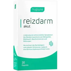 Nupure reizdarm akut b.Blähungen Bauchschmerz Kapseln , 30 St