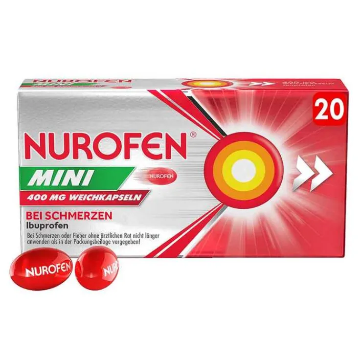 Nurofen Mini 400 mg Weichkapseln, 20 St