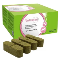Nutraxin Ergänzungsfuttermittel Riegel für Pferde, 120X50 g