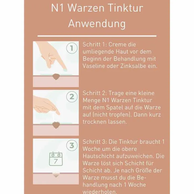 N1 Warzen Tinktur, 2 ml