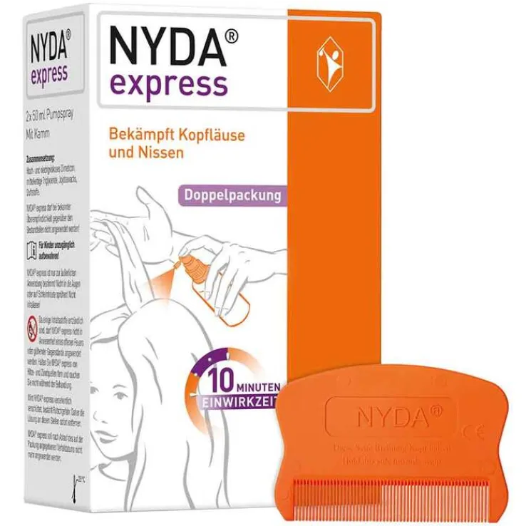 NYDA® express Pumplösung, 2X50 ml