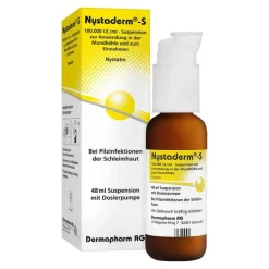 Nystaderm-S Suspension mit Dosierpumpe, 48 ml