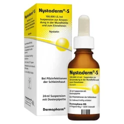 Nystaderm-S Suspension mit Dosierpipette, 24 ml