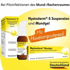 Nystaderm-S Suspension mit Dosierpipette, 24 ml