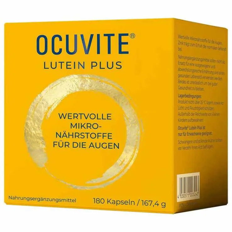 Ocuvite Lutein Plus Kapseln, 180 St