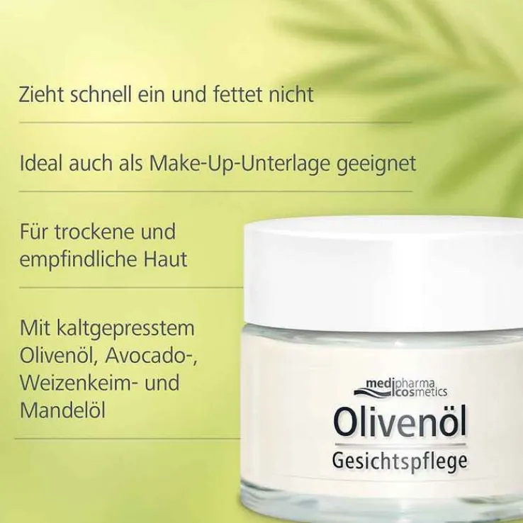 Olivenöl Gesichtspflege Creme, 50 ml