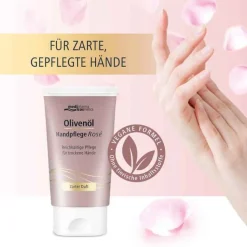 Olivenöl Handpflegecreme Rose, 50 ml