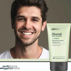 Olivenöl Per Uomo Gesichtscreme, 50 ml