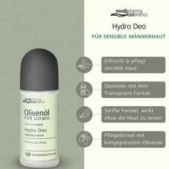 Olivenöl Per Uomo Hydro Deo, 50 ml