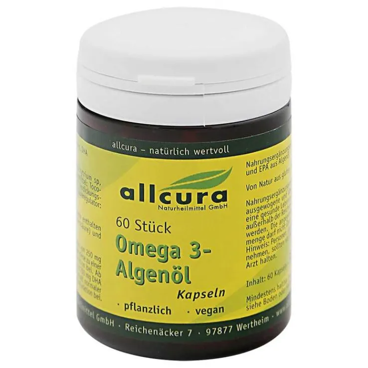 Omega-3 Algenöl Kapseln, 60 St