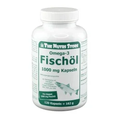 Omega 3 Fischöl 1000 mg Kapseln, 120 St
