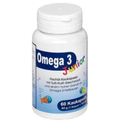 Omega 3 Junior Berco Kaukapseln, 60 St