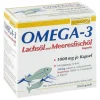 Omega 3 Lachsöl und Meeresfischöl Kapseln, 100 St
