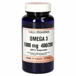 Omega 3 1000 mg 400 / 200 GPH Kapseln, 60 St
