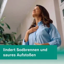 Omeprazol HEUMANN 20 mg bei Sodbrennen magensaftresistent Hartk., 7 St