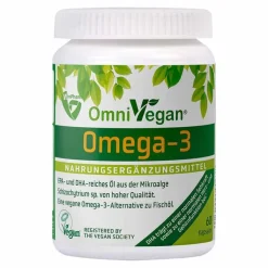Omnivegan Omega-3 Kapseln, 60 St