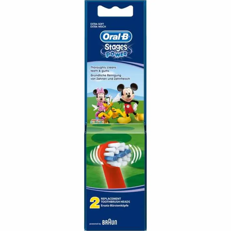 ORAL B Aufsteckbürsten Stages Power, 2 St