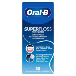 Oral-B Zahnseide Superfloss Threader, 50 St