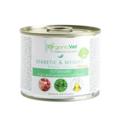 Organicvet Katze Nassnahrung diabetic & weight, 200 g