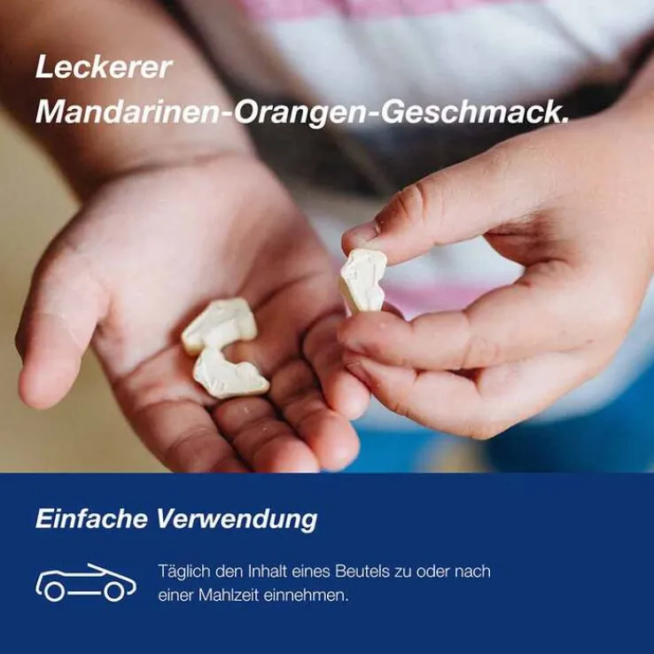 Orthomol Junior C plus Kautabletten Mandarine-Orange, 30 St