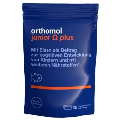 Orthomol Junior Omega plus Kaudragees, 90 St
