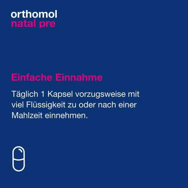 Orthomol Natal pre Kapseln, 90 St
