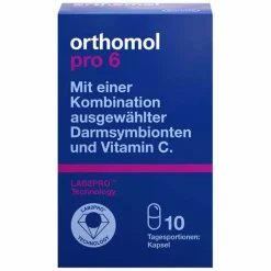 Orthomol pro 6 Kapseln, 10 St