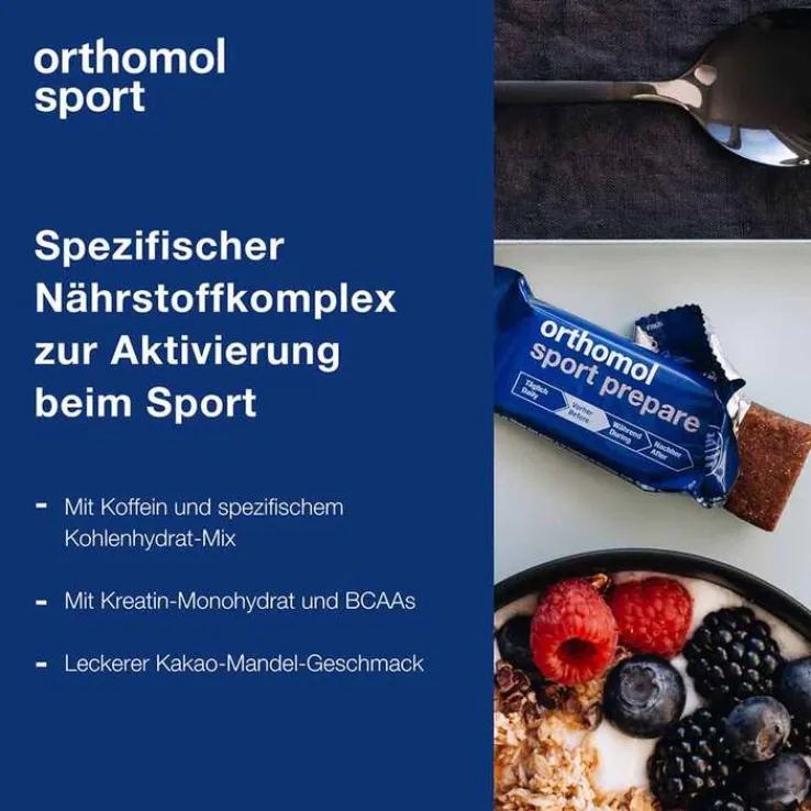Orthomol Sport Prepare Riegel, 1 St